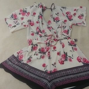 Floral Romper